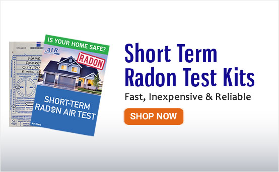 Short Term Radon Test Kits